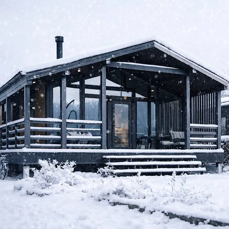 Домик в Икше с камином (Lato-65 Plus)