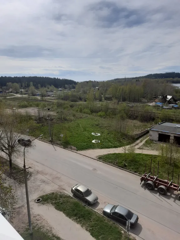 Очень теплая уютная квартира с видом на Ладогу