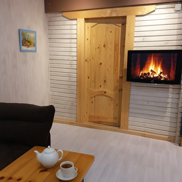 Уютный дом с баней рядом с ладогой со всеми удобствами