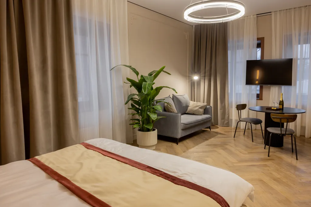 Апартаменты с видом на реку