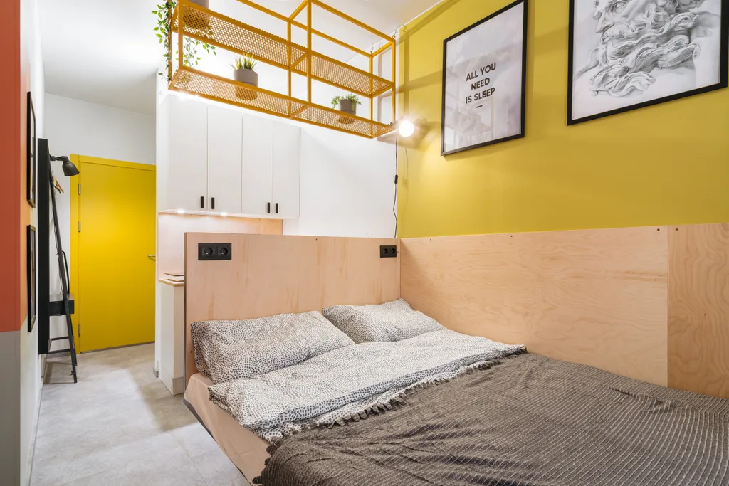 Квартира Квартира Смарт-студия у метро Василеостровская — Санкт-Петербург