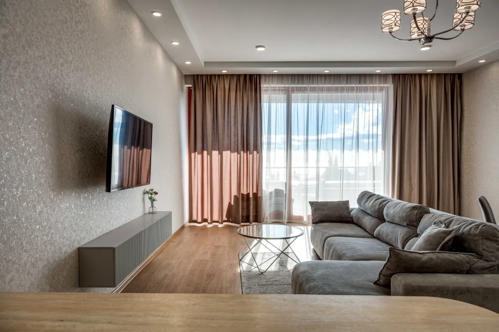 Одна спальня и гостиная