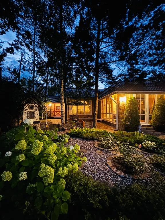 Дом для двоих с сауной и беседкой Villa romantica