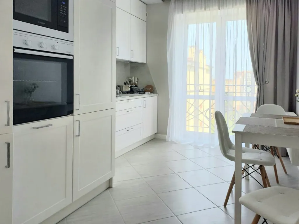 Светлая квартира в скандинавском стиле в Зеленоградске