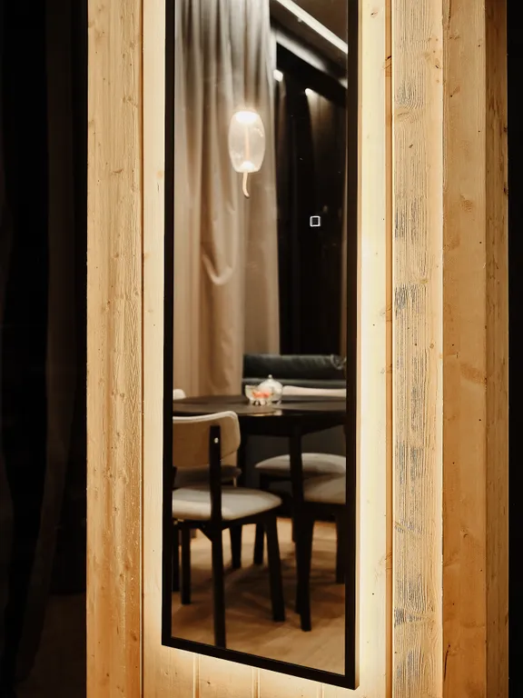 Уютный нoвый дом с сауной у горнолыжного склона "Морошка"