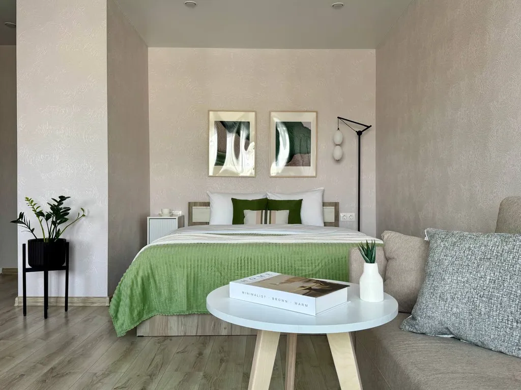 Апартаменты с видом на Онежское озеро и речку Лососинку