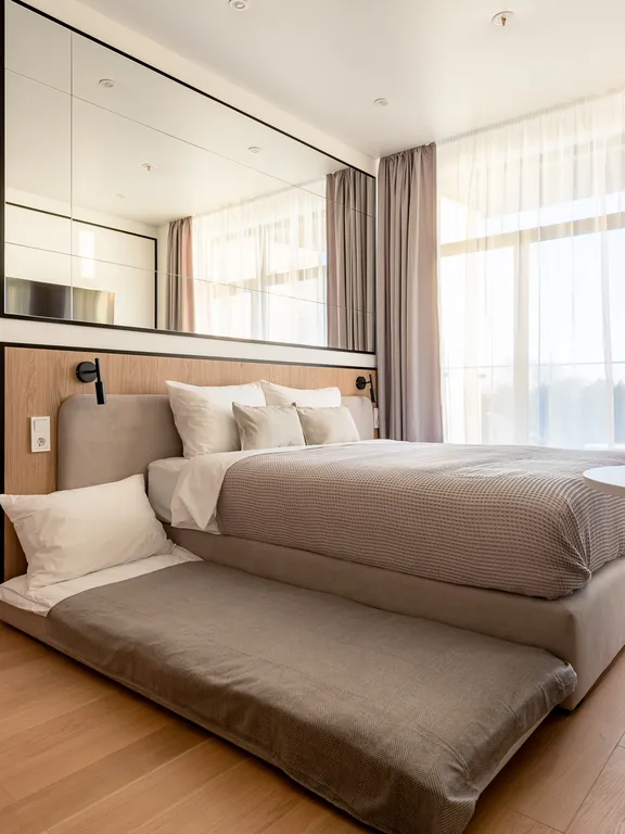 Апартамент с видом на залив