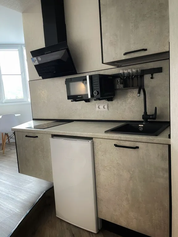 Студия в 3 минутах до моря с видом на горы