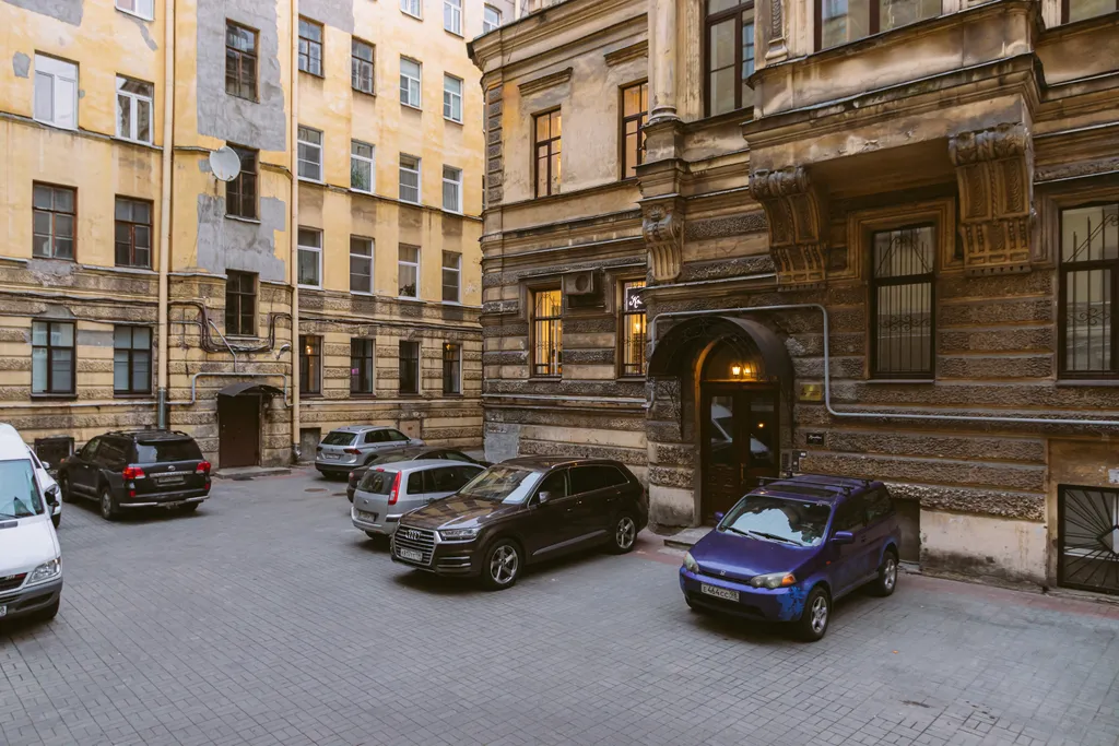 Квартира Квартира Мятная студия с парковкой в центре города 5 мин ст.м. Владимирская — Санкт-Петербург