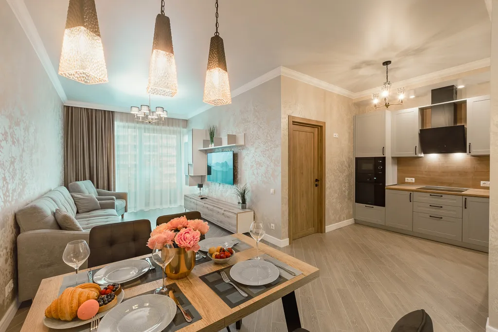 Видовая двухспальная квартира в приморском парке