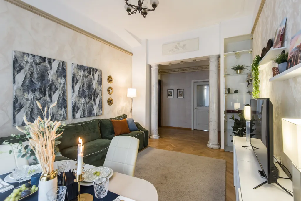 Квартира Квартира Четверка в доме на набережной у Кремля — Москва