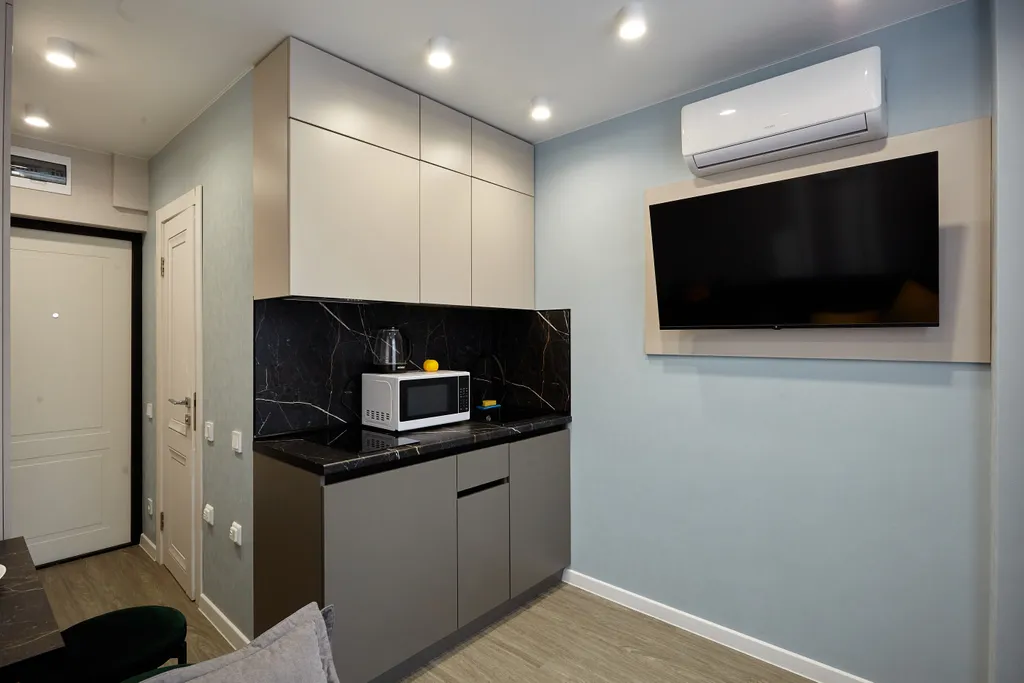 Квартира Апартаменты в ЖК Резидент с балконом — Адлер