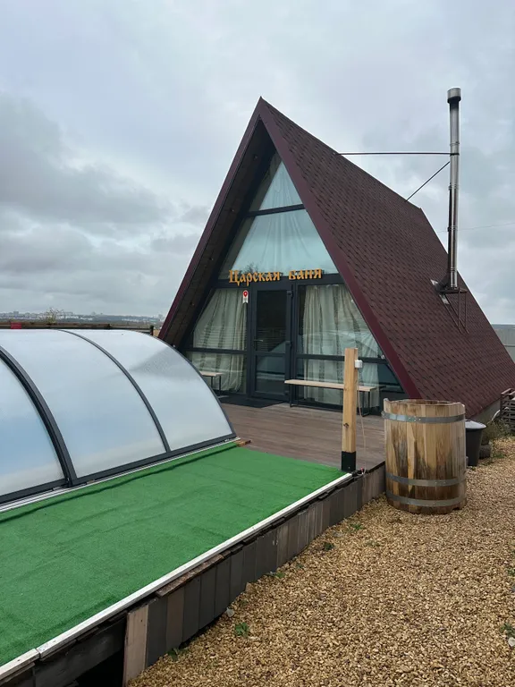 Домик Царская баня бассейн с подогревом