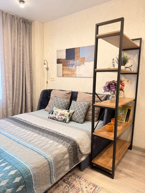 2-комнаты в центре с камином и подземной парковкой