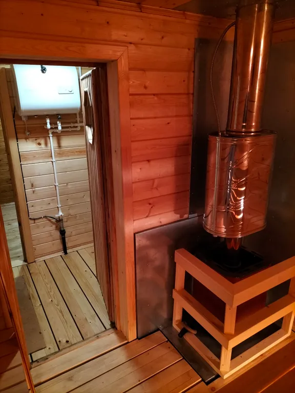 Уютный домик на берегу Пахры с настоящей русской баней