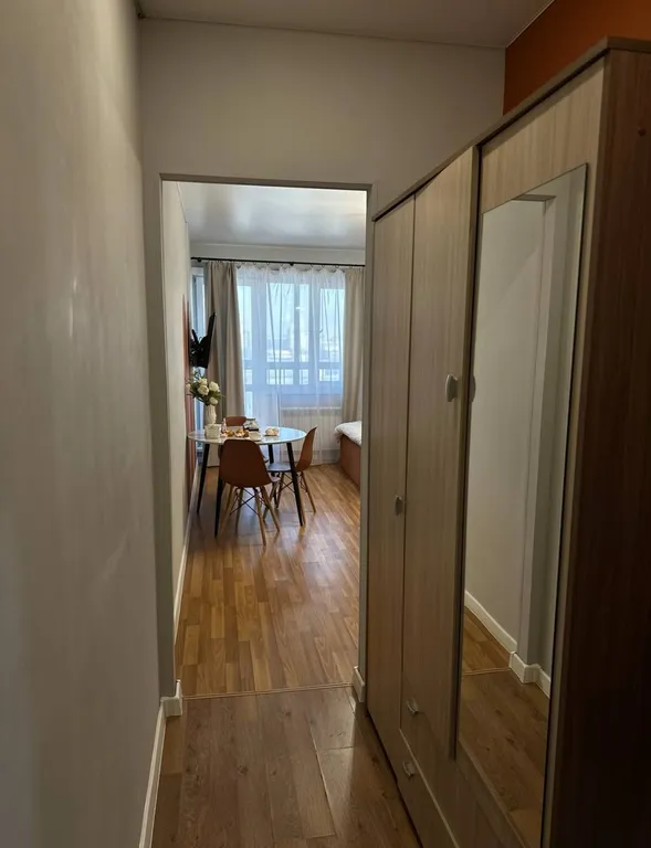 Дизайнерская студия с прекрасным видом на центр города