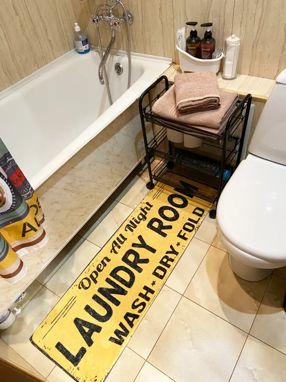 Квартира с балконом и видом на вулкан