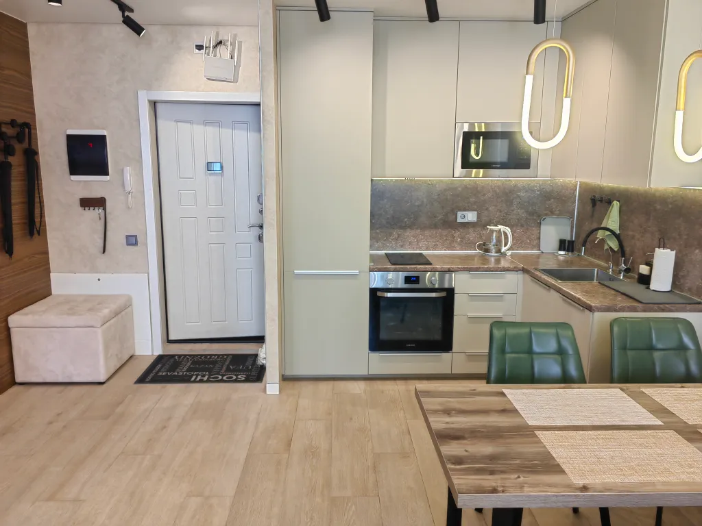 Квартира с элитным ремонтом 7 минут до моря