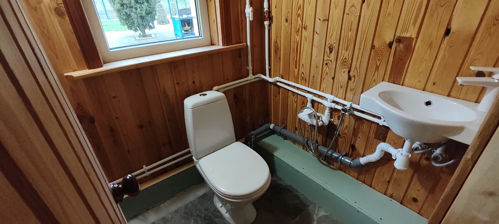 Уединенная дача с прудом и баней у Псковского озера