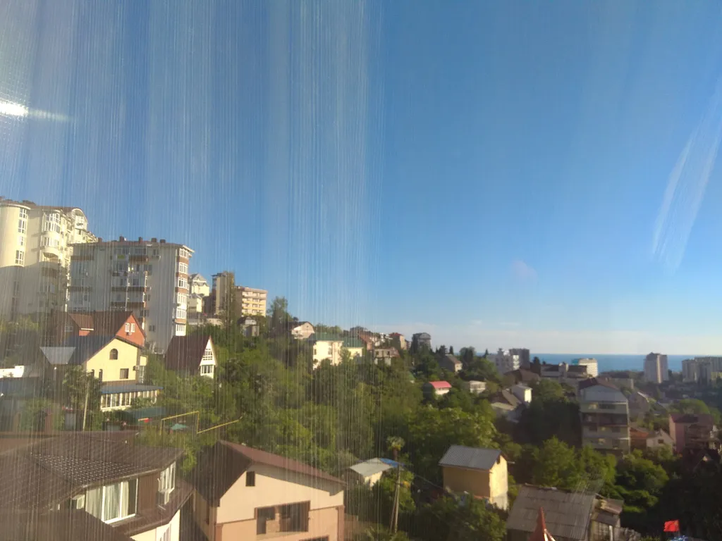 Квартира с панорамным видом на город и море