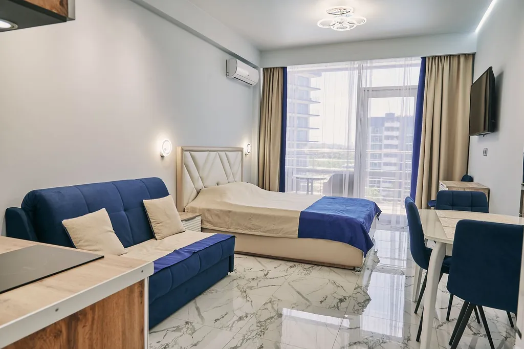 Апартаменты в курортном комплексе Аквадэлюкс