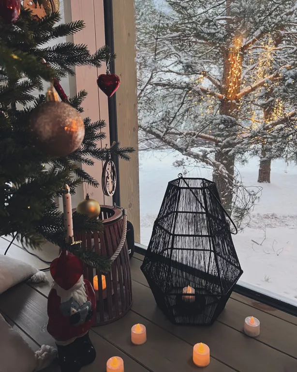 Коттедж Дубль дома с панорамными окнами на сосны — Семеновское