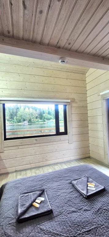 Раухала Деревянный Коттедж на воде