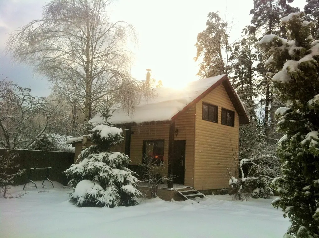 Тёплый коттедж в лесу