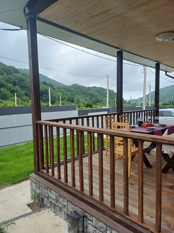 Экодом с видом на горы