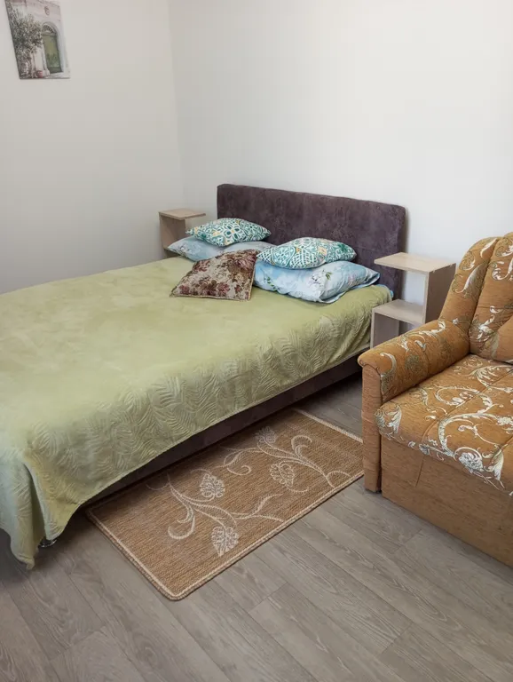 Уютная квартира со свежим ремонтом в новом доме, две кровати