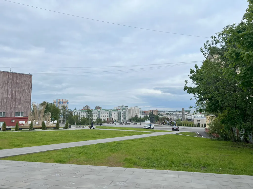 Квартира в центре вид на Орловский Арбат