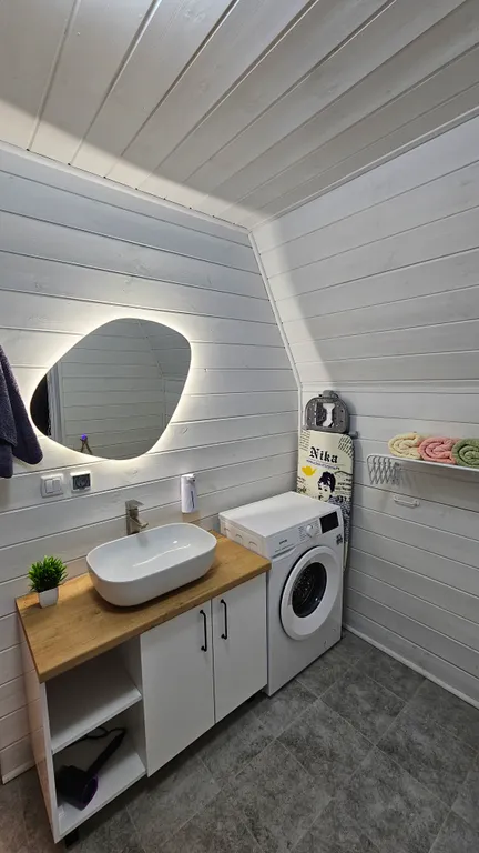 Коттедж Новый большой А-Фрейм с видом на лес — Казань