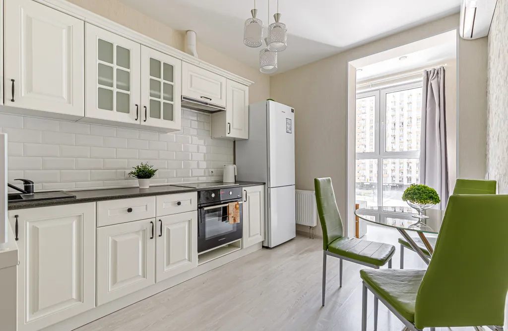 Квартира Красивая квартира с панорамными окнами и качелей — Краснодар