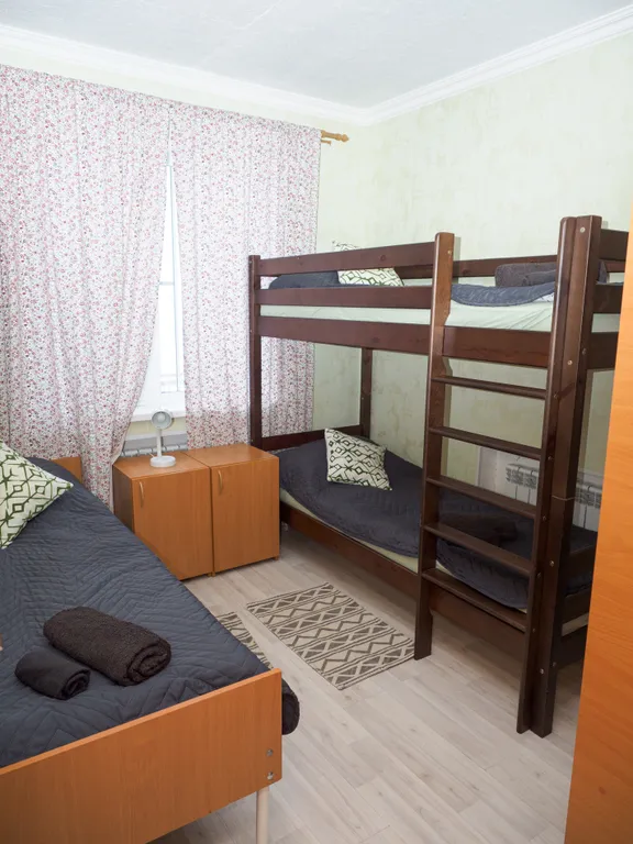 Двухкомнатный номер "Стандарт блок 3+2" с видом на хвойный лес