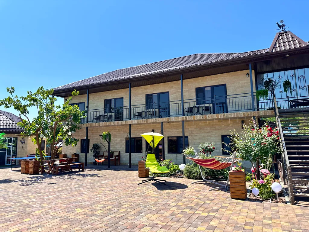 Однокомнатный семейный в домовладении Кубанское лето