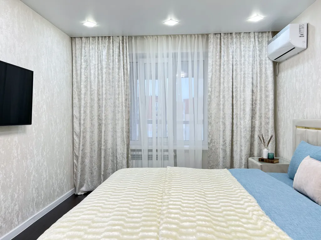 Квартира Роскошная с камином и просторной лоджией