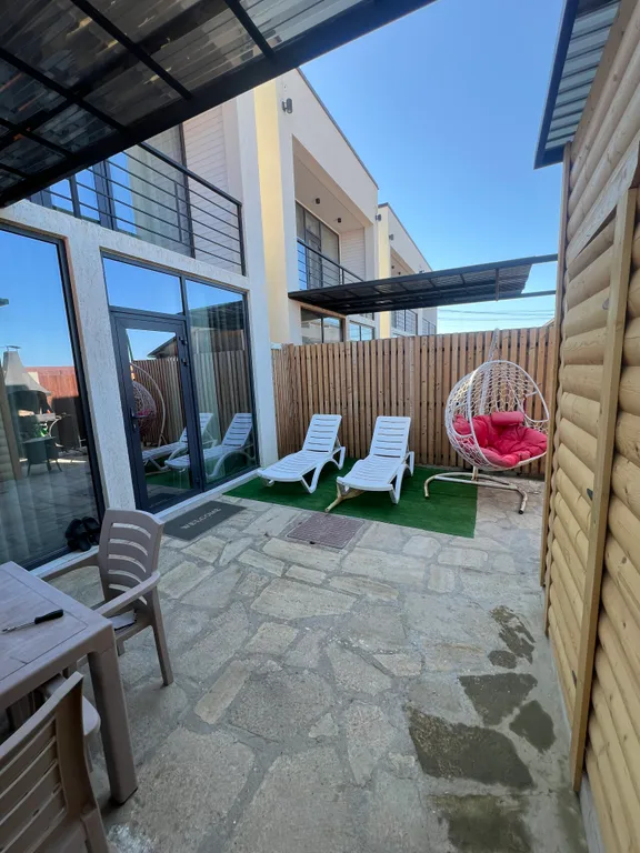 Коттедж на берегу Каспийского моря с парилкой во дворе