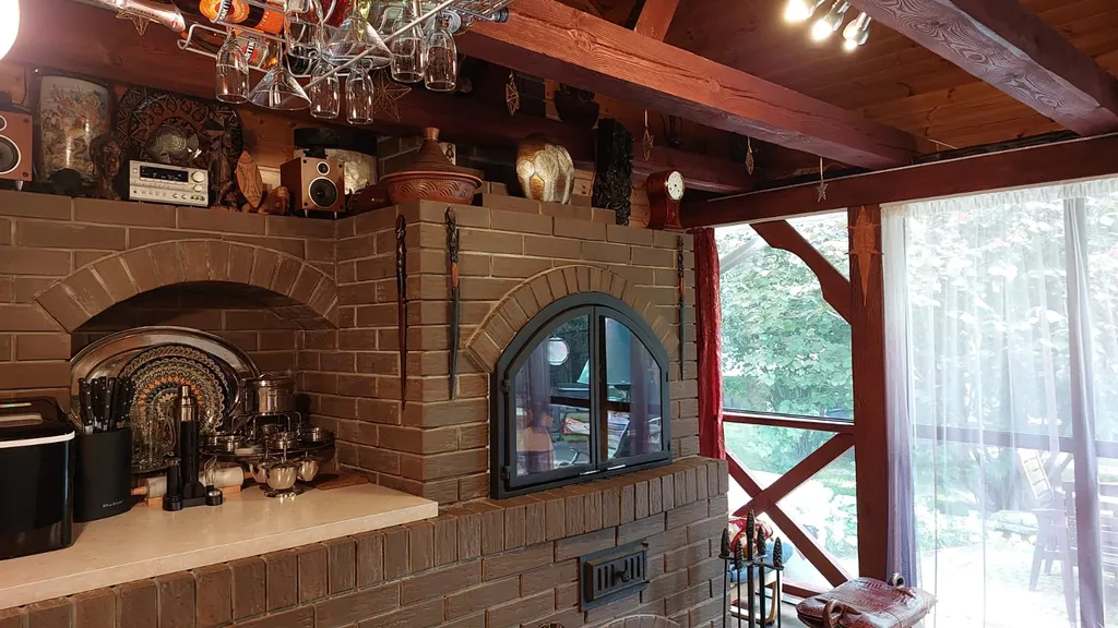 Коттедж с баней и джакузи для семейного отдыха