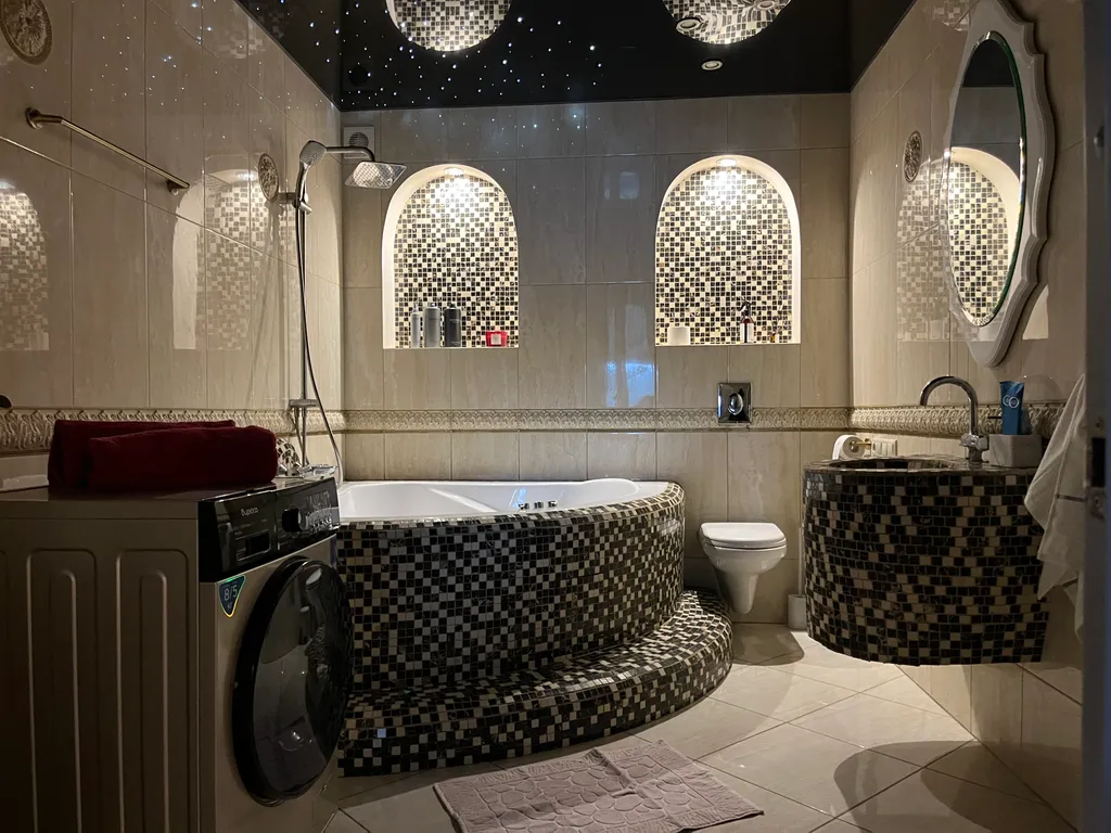 Коттедж на берегу Невы с lounge в гараже