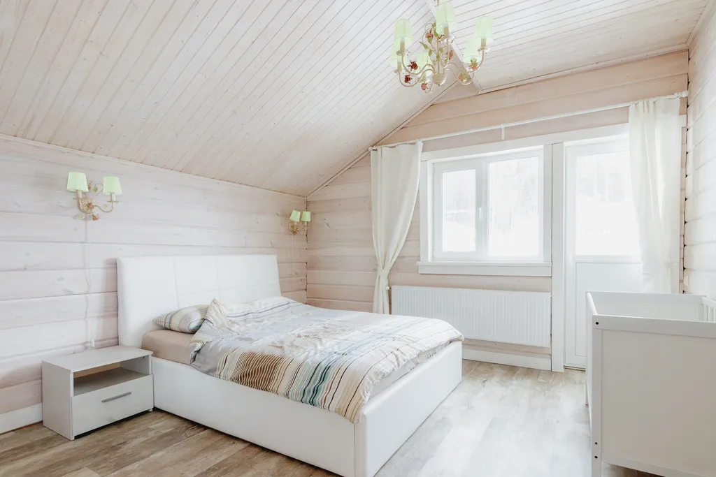 Коттедж с 5 спальнями, сауной и камином