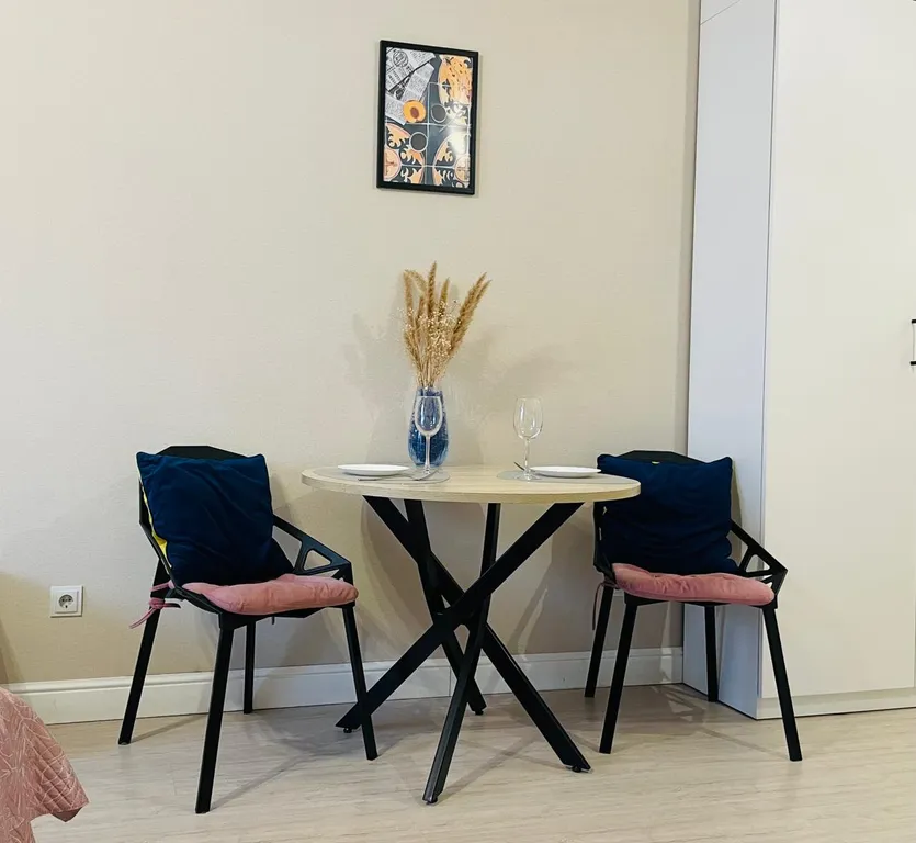 Квартира Квартира Уютная студия для командировочных, пар и пар с детьми — Шушары