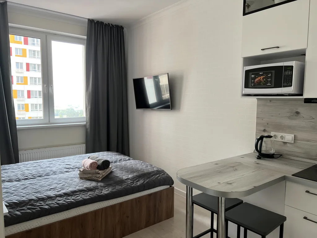 Бесконтактное заселение студия в ЖК Спутник