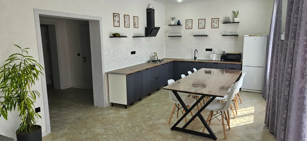 Коттедж Дом с баней и бассейном — Елизаветинская