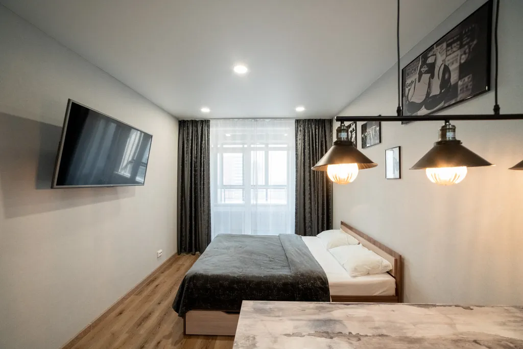 Квартира Квартира-студия Тайм-аут в двух шагах от ТРЦ Планета — Красноярск