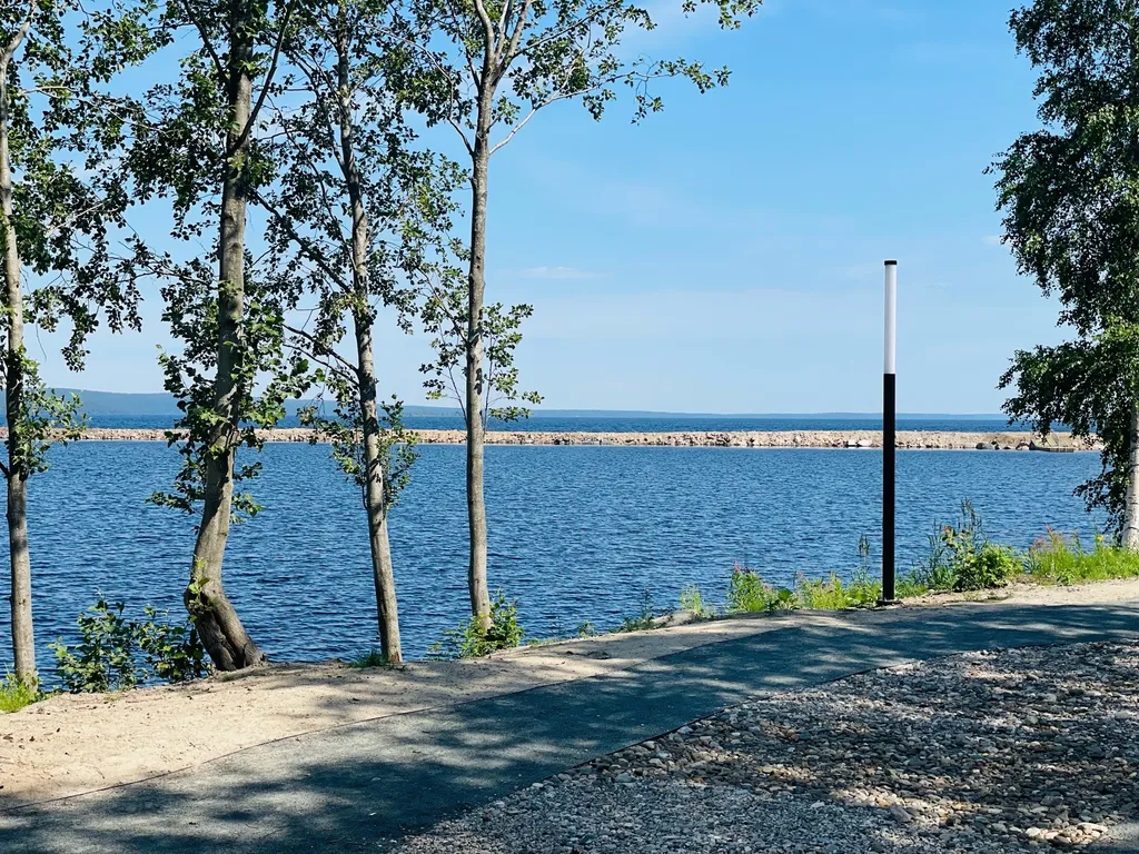 Новая квартира на берегу озера