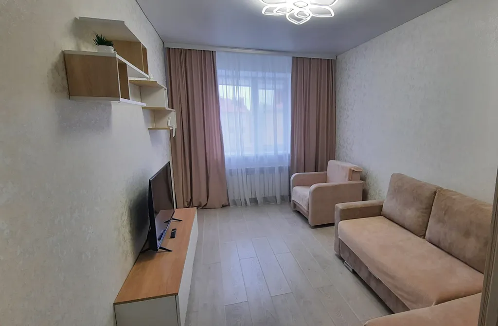 Уютная комфортная квартира со свежим ремонтом недалеко от монастыря