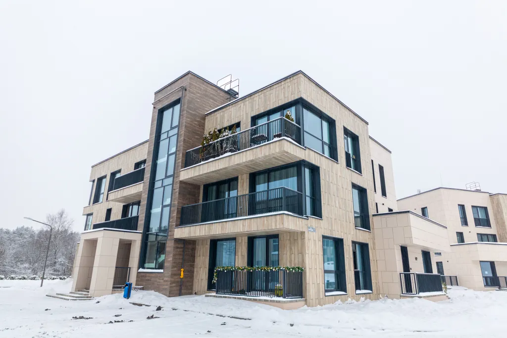 Охтаинн 9-12 с двумя спальнями и видом на лес