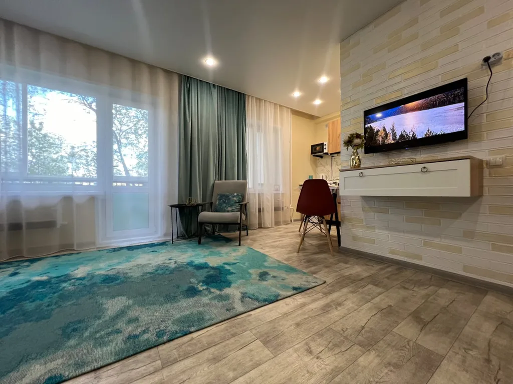 Видовая студия с новым ремонтом