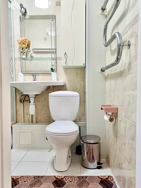 Уютная квартира в шаге от станции метро Проспект Космонавтов