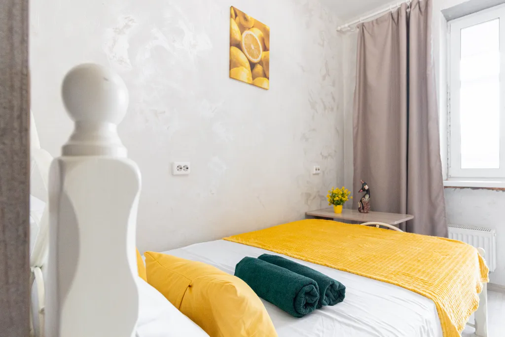 Квартира Просторная однокомнатная квартира для 4 гостей на мысу — Тюмень